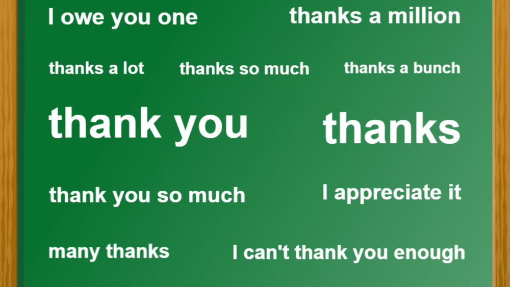 Thank you